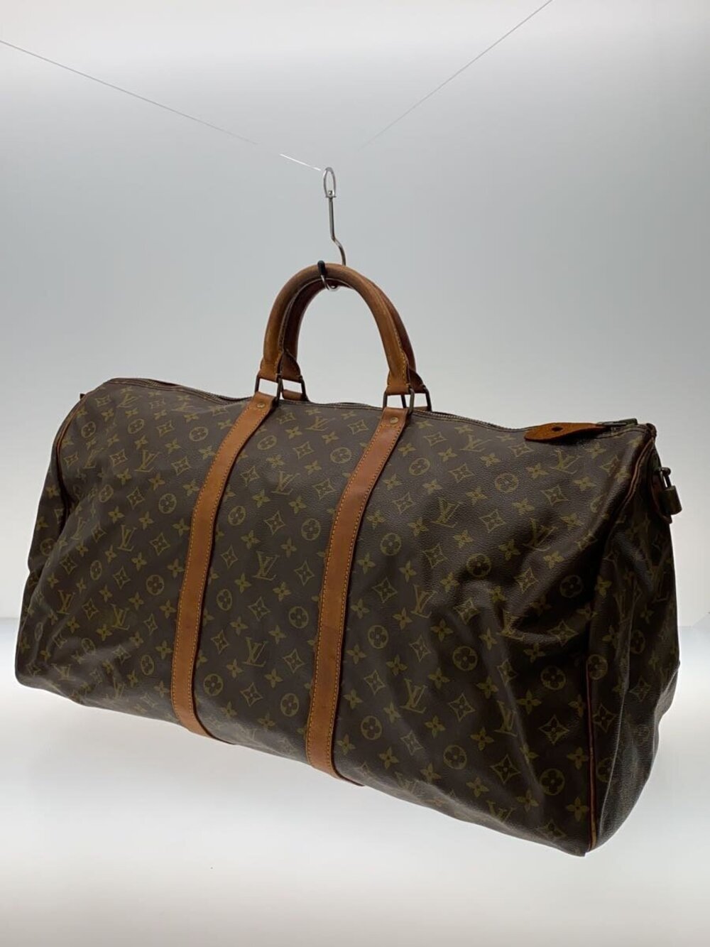 Louis Vuitton Monogram Canvas Brown Keepall Brown